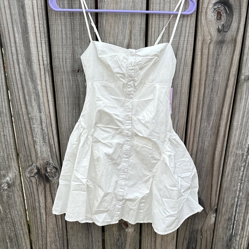 Wild Fable White Spaghetti Strap Dress